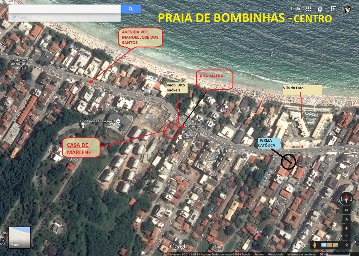 Casa De 2 Quartos No Centro De Bombinhas Exteriér fotografie